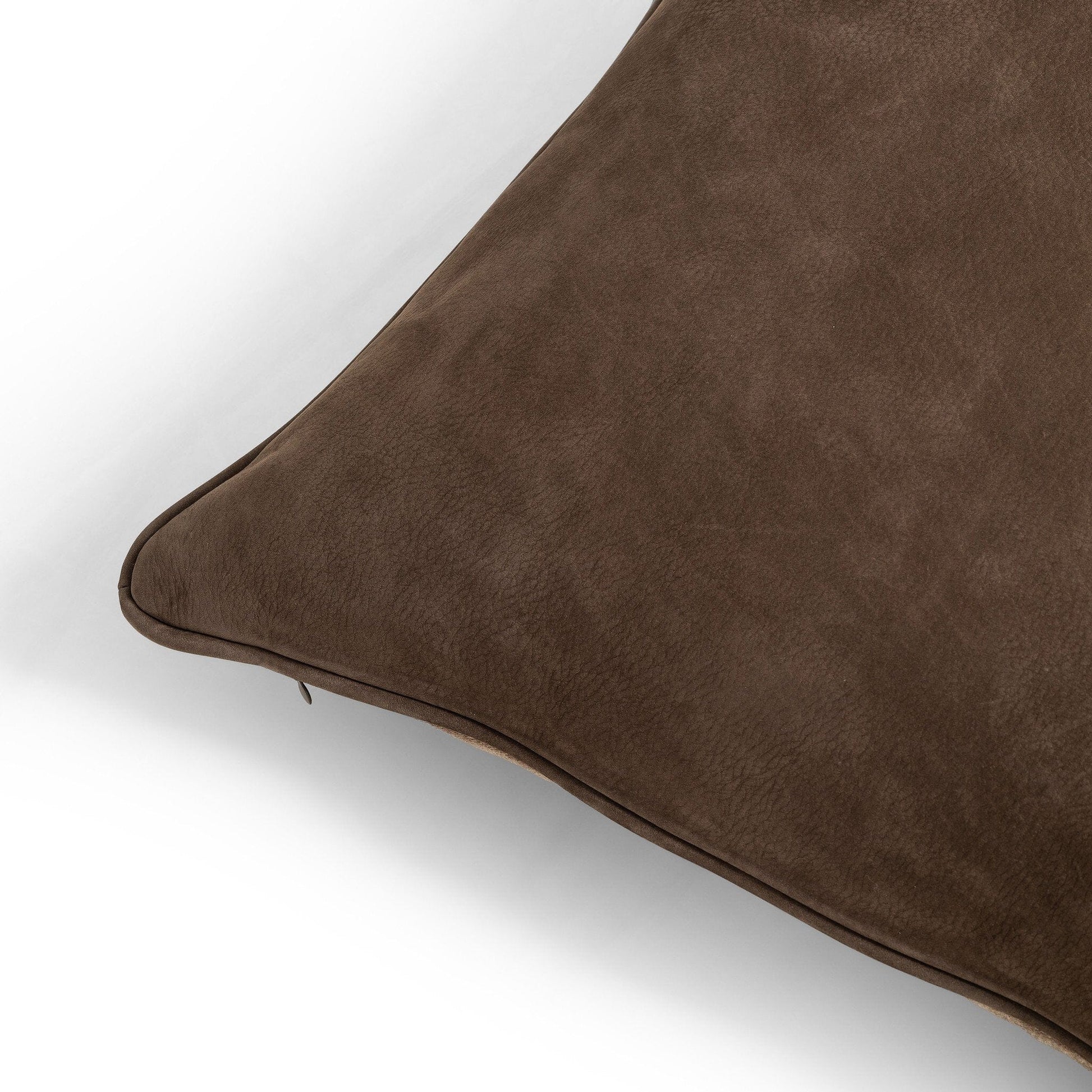 Four Hands - Olsen Pillow - Nubuck Cigar - 248560-007 view 6