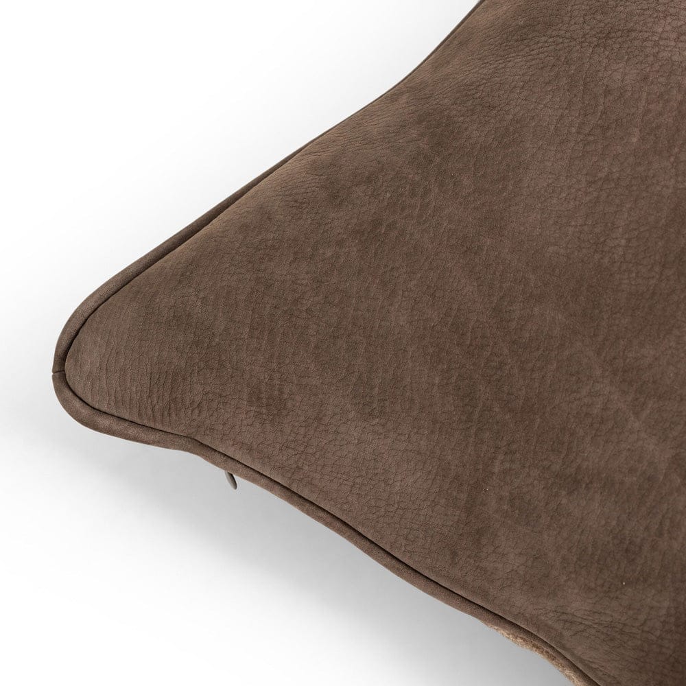 Four Hands - Olsen Pillow - Nubuck Cigar - 248560-008 view 7