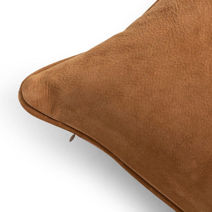 Four Hands - Olsen Pillow - Nubuck Cognac - 248560-005 view 8