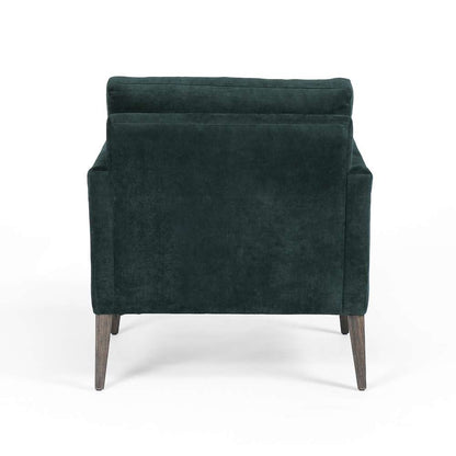Four Hands - Olson Chair - Emerald Worn Velvet - 105771-007 veiw 2