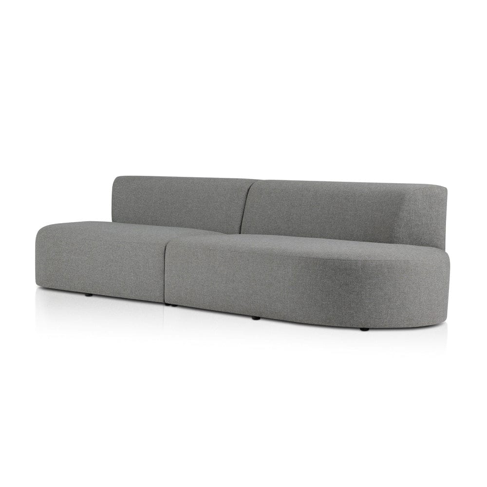 Four Hands - Opal Outdoor 2-Piece Sectional - Hayes Smoke - 230045-003 view 2
