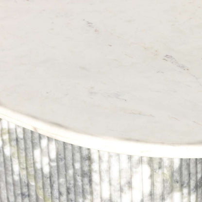 Four Hands - Oranda Dining Table - Polished White Marble w/ Sealant - 230383-001 veiw 8