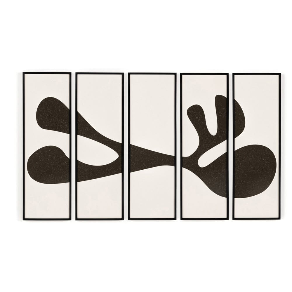 Four Hands - Organic Shape I Set by FH Art Studio - Black 2.5 Maple - 233280-001 view 1