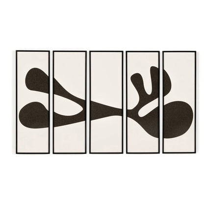 Four Hands - Organic Shape I Set by FH Art Studio - Black 2.5 Maple - 253821-001 view 1