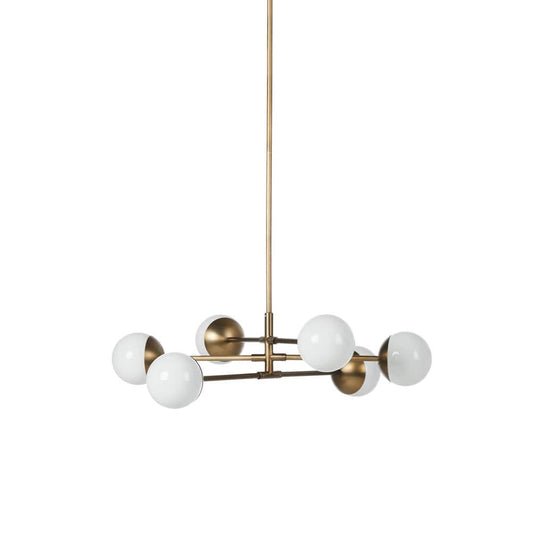 Four Hands - Oriana Chandelier - Aged Brass Iron - 240049-001 view 1