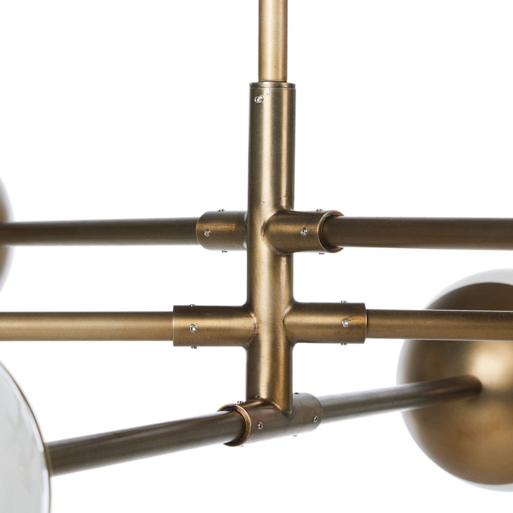 Four Hands - Oriana Chandelier - Aged Brass Iron - 240049-001 view 8