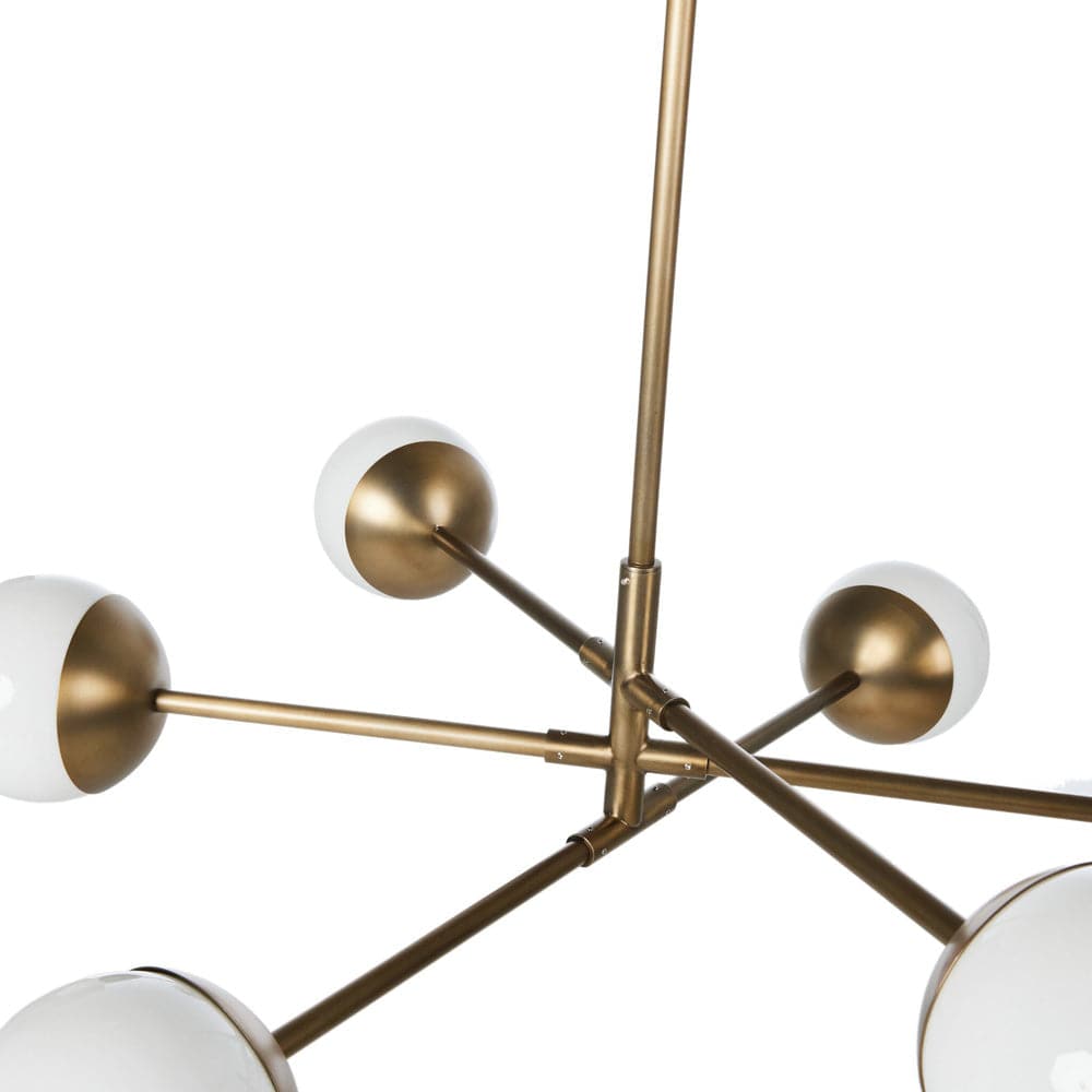 Four Hands - Oriana Chandelier - Aged Brass Iron - 240049-001 view 10