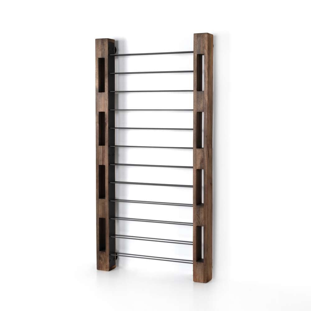 Four Hands - Ortega Wine Rack - Smoked Mango - 225199-001 veiw 1