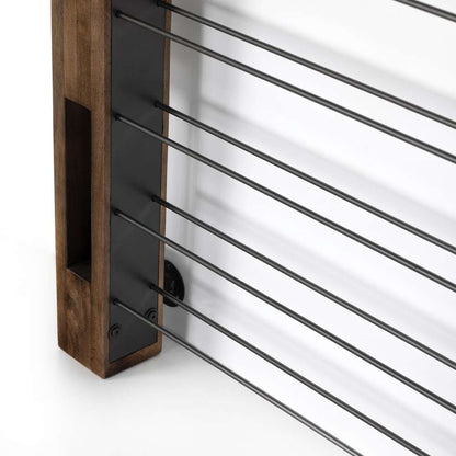 Four Hands - Ortega Wine Rack - Smoked Mango - 225199-001 veiw 2