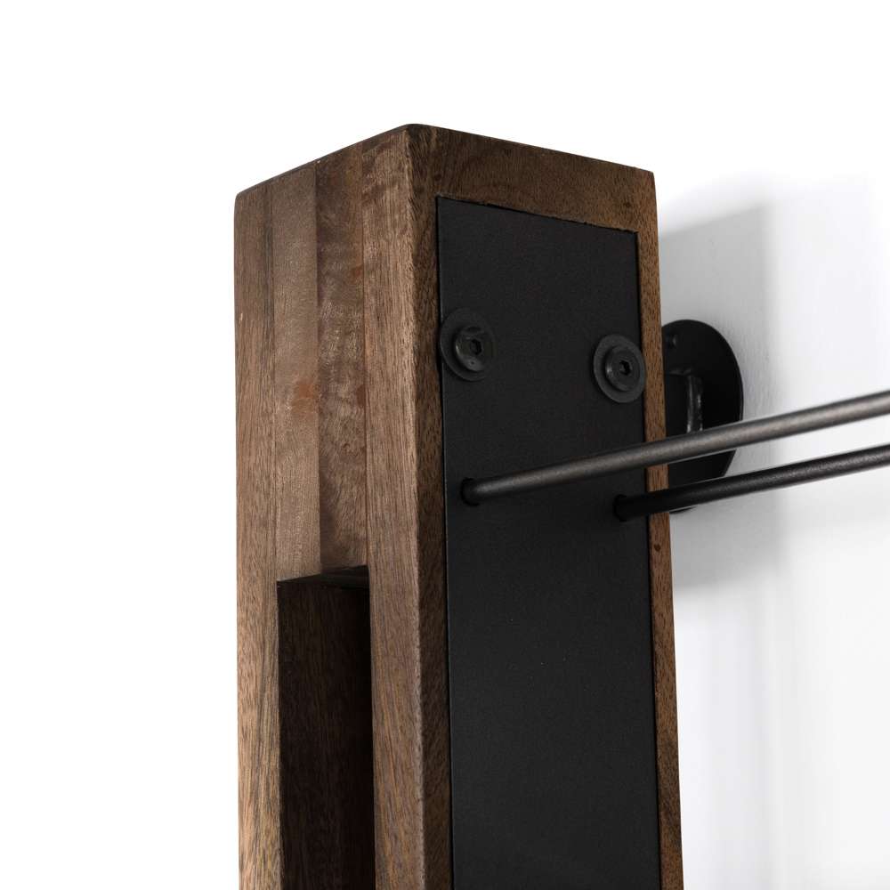 Four Hands - Ortega Wine Rack - Smoked Mango - 225199-001 veiw 4