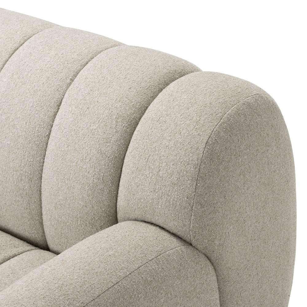Four Hands - Oslo - Carina Sofa - 104in - Weslie Flax - 240676-001 veiw 6