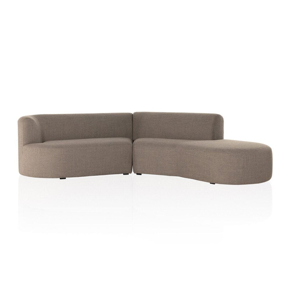 Four Hands - Oslo - Kipton 2-Piece Sectional - Gibson Mink - 234057-001 veiw 1