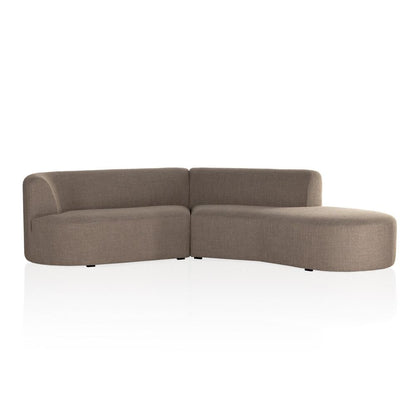 Four Hands - Oslo - Kipton 2-Piece Sectional - Gibson Mink - 234057-001 veiw 2
