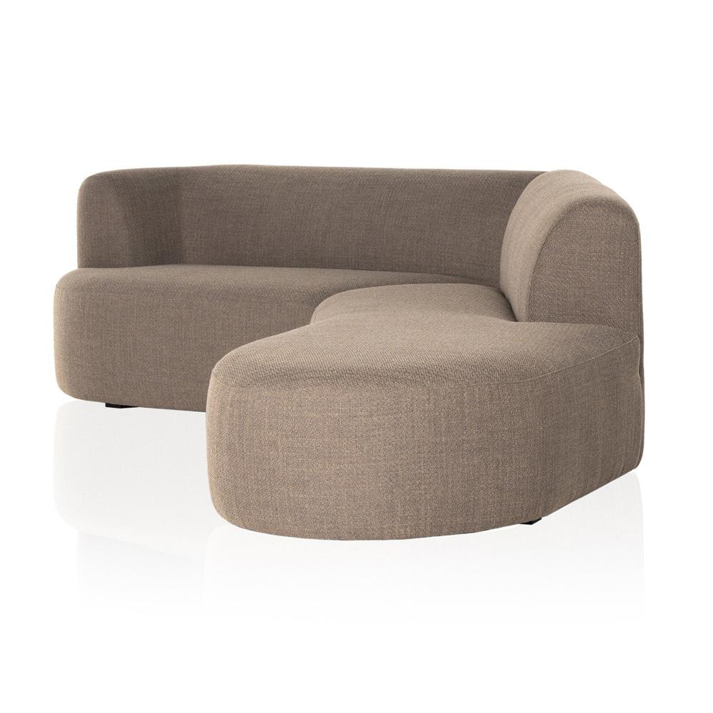 Four Hands - Oslo - Kipton 2-Piece Sectional - Gibson Mink - 234057-001 veiw 3