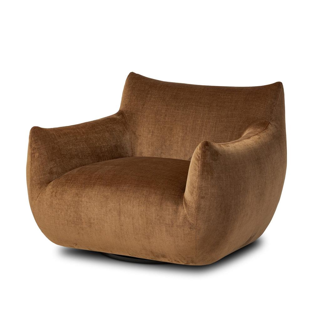 Four Hands - Oslo - Margot Swivel Chair - Altair Sienna - 240670-003 veiw 1