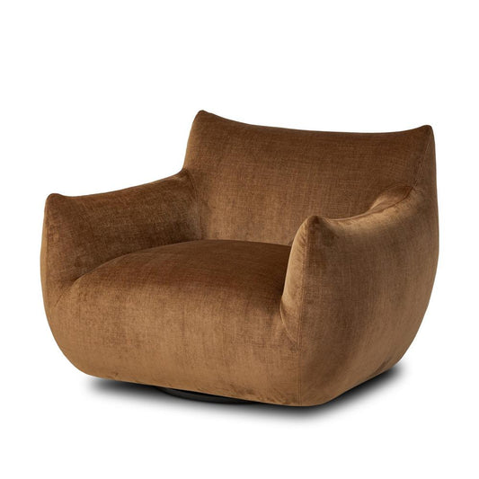 Four Hands - Oslo - Margot Swivel Chair - Altair Sienna - 240670-003 veiw 1