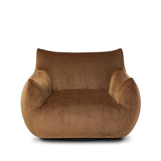 Four Hands - Oslo - Margot Swivel Chair - Altair Sienna - 240670-003 veiw 2