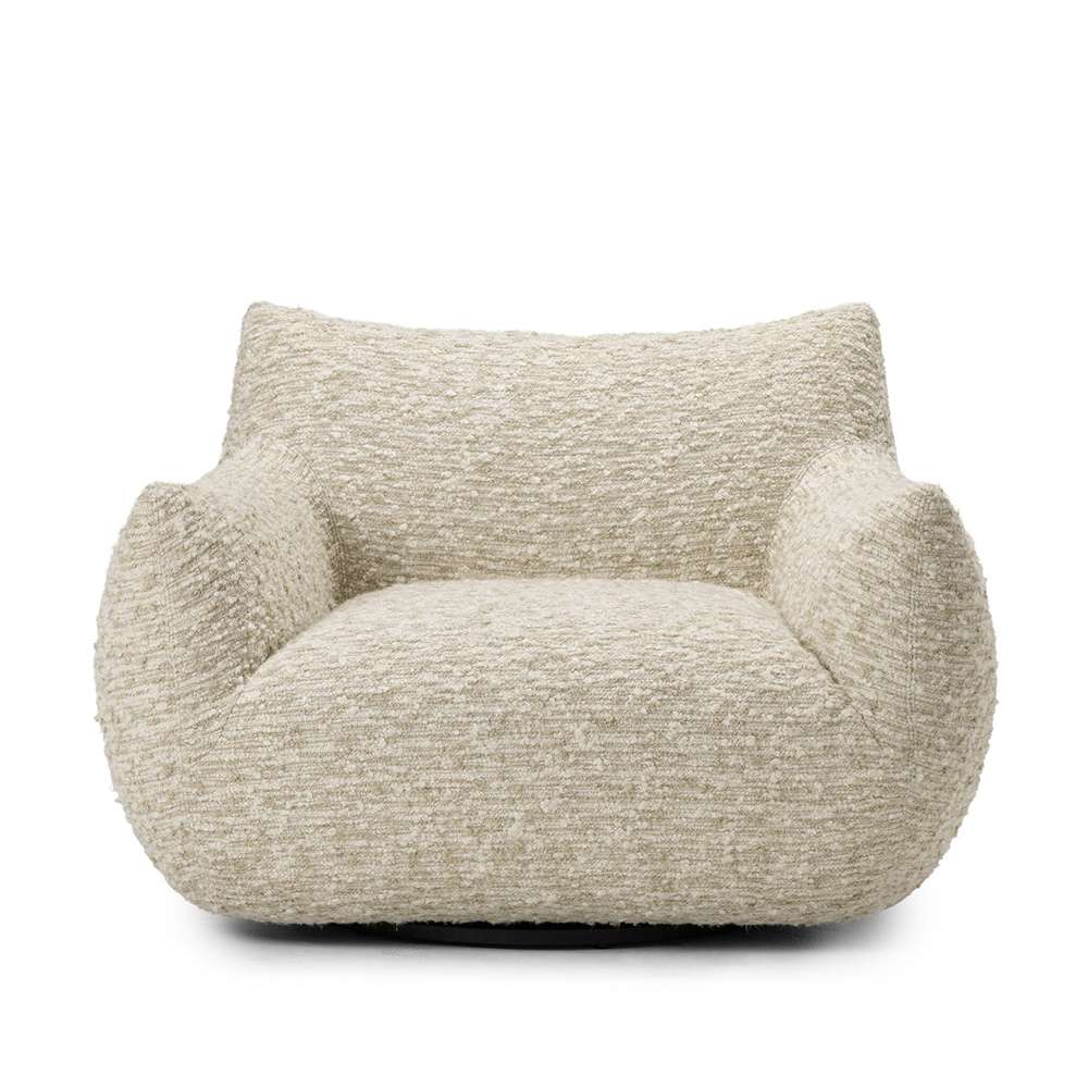 Four Hands - Oslo - Margot Swivel Chair - Solema Cream - 240670-001 veiw 13