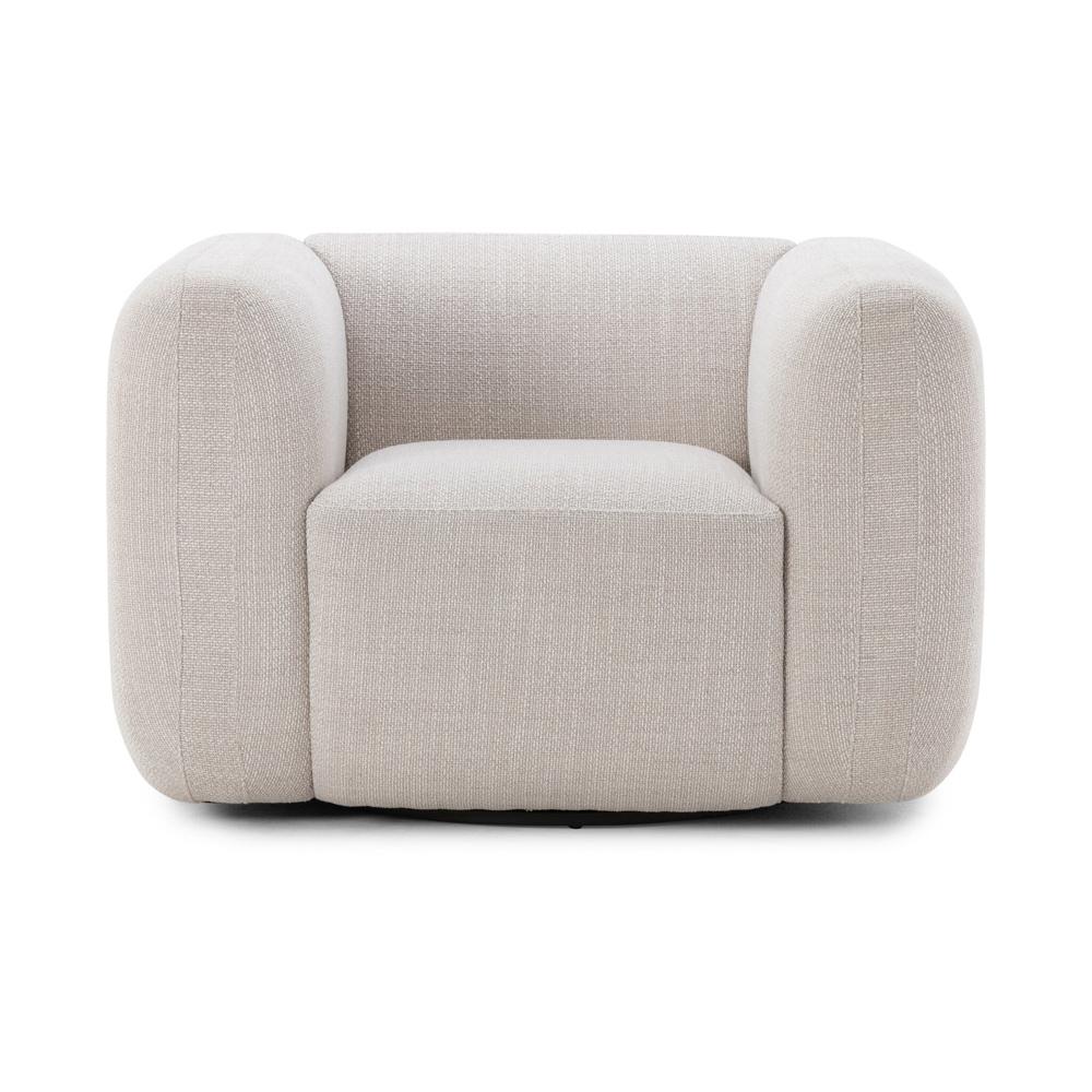 Four Hands - Oslo - Nara Swivel Chair - Gibson Wheat - 229074-004 veiw 2