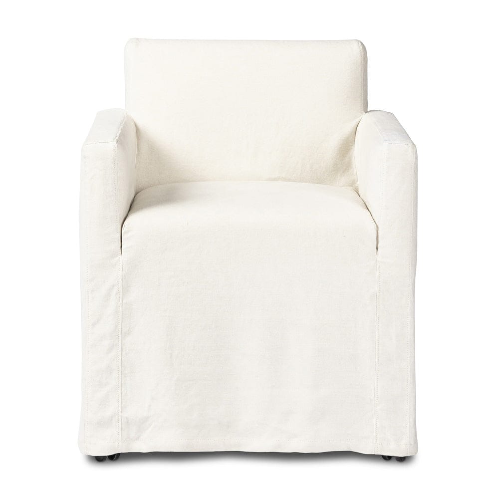 Four Hands - Ostend Outdoor Slipcover Dining Chair - Bombay Flax - 240963-001 view 1