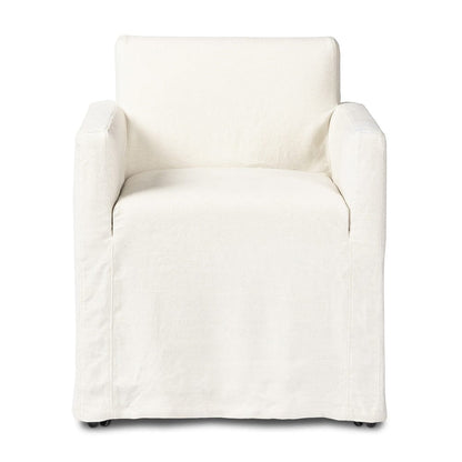 Four Hands - Ostend Outdoor Slipcover Dining Chair - Bombay Flax - 240963-001 view 1