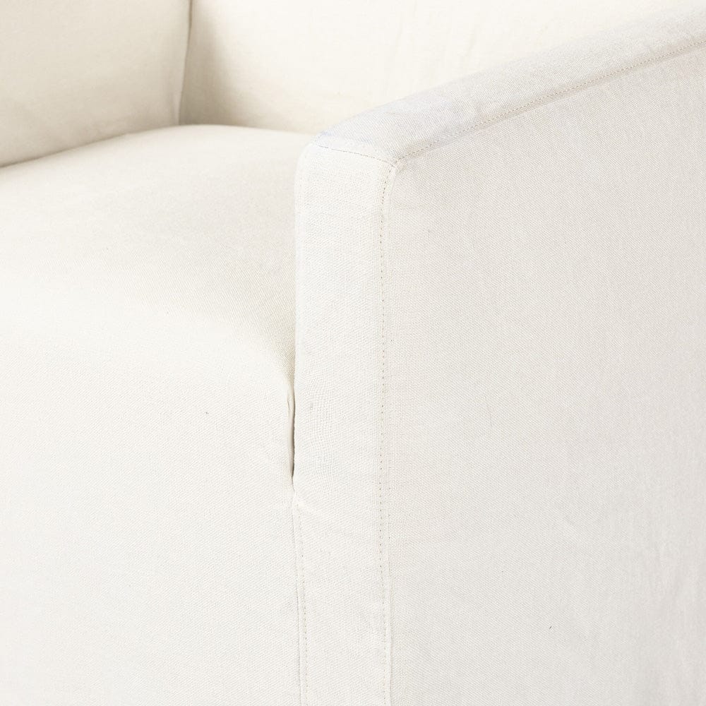Four Hands - Ostend Outdoor Slipcover Dining Chair - Bombay Flax - 240963-001 view 8