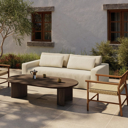 Four Hands - Ostend Outdoor Slipcover Sofa-96" - Bombay Flax - 241068-001 view 4