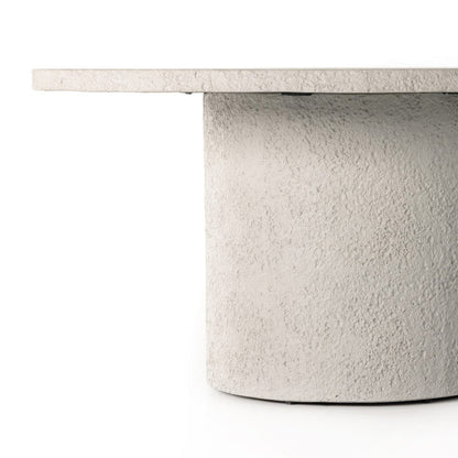 Four Hands - Otero Outdoor Round Dining Table - Matte Stone - 226294-001 view 7