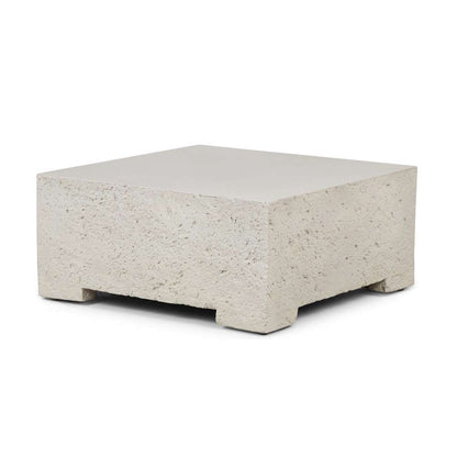 Four Hands - Otero Outdoor Small Coffee Table - Matte Stone - 227150-002 veiw 1
