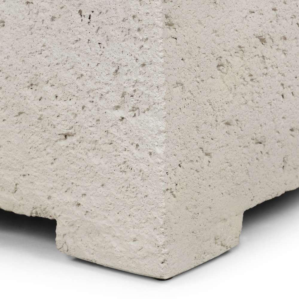 Four Hands - Otero Outdoor Small Coffee Table - Matte Stone - 227150-002 veiw 6