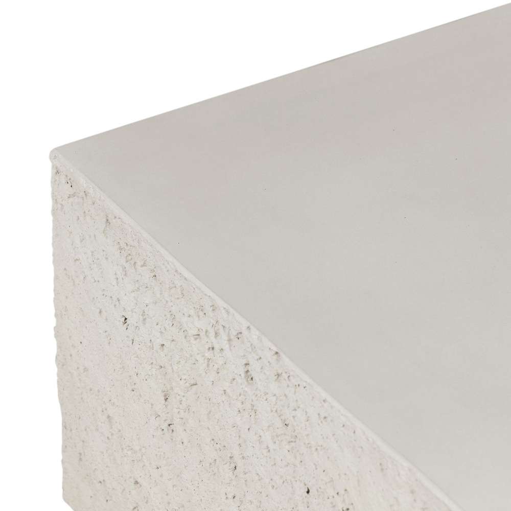 Four Hands - Otero Outdoor Small Coffee Table - Matte Stone - 227150-002 veiw 7