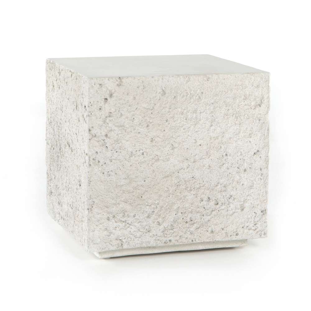 Four Hands - Otero Outdoor Square End Table - Matte Stone - 226320-001 veiw 3