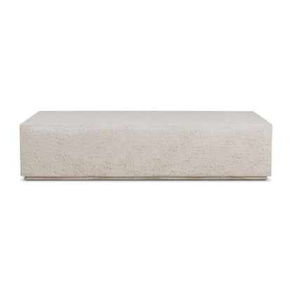 Four Hands - Otero Rectangular Outdoor Coffee Table - Matte Stone - 235093-001 veiw 2