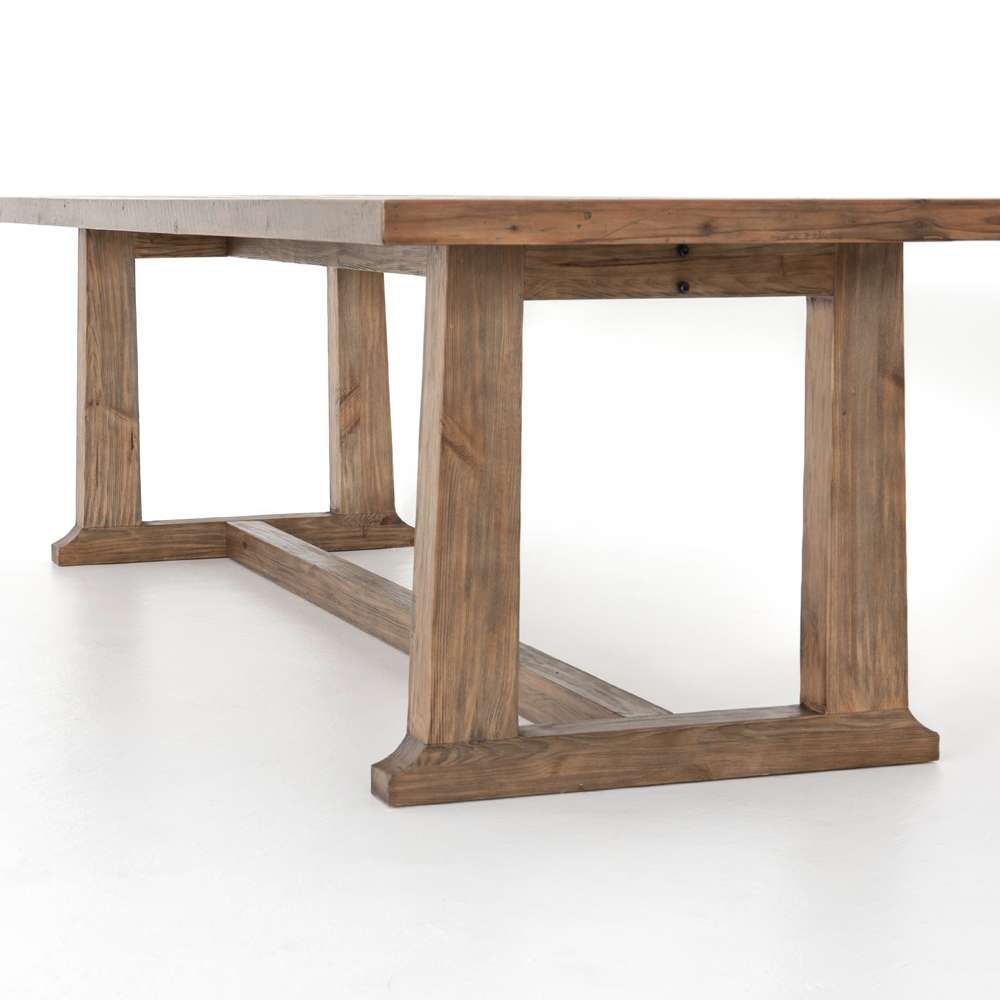 Four Hands - Otto Dining Table - 110in - Honey Pine - 100393-003 veiw 2