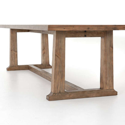 Four Hands - Otto Dining Table - 110in - Honey Pine - 100393-003 veiw 2