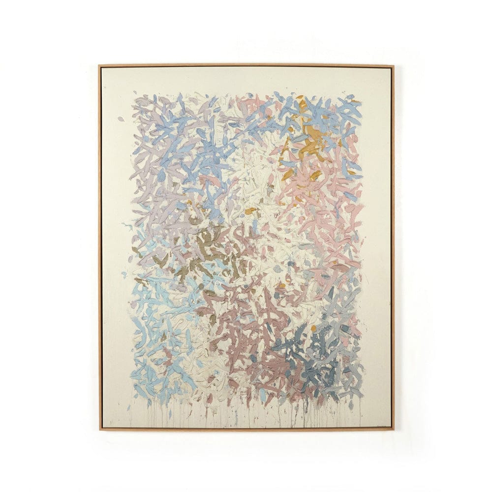 Four Hands - Our Hands Are Open No. 14 by Tyler Guinn - Vertical Grain White Oak Floater - 240143-001 view 1