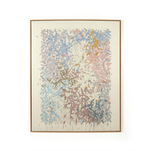 Four Hands - Our Hands Are Open No. 14 by Tyler Guinn - Vertical Grain White Oak Floater - 240143-001 view 1