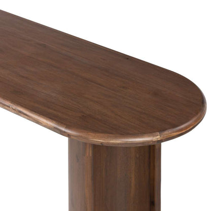 Four Hands - Paden Large Console Table - Seasoned Brown Acacia Solid - 235767-001 veiw 7