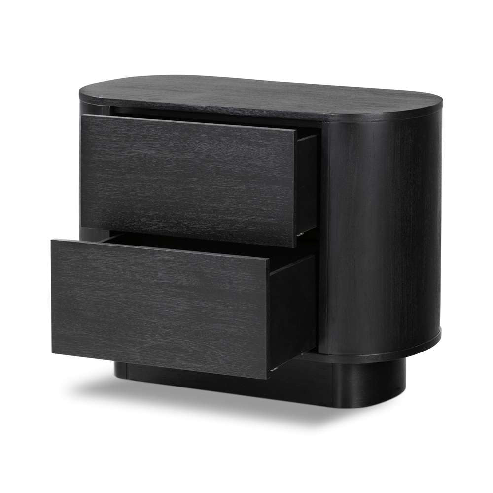 Four Hands - Paden Nightstand - Aged Black Acacia - 235328-003 veiw 5