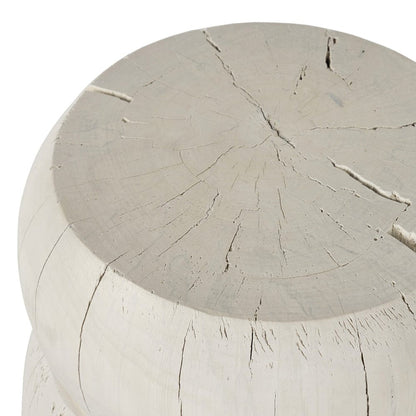 Four Hands - Pagoda End Table - Ivory - 234625-001 view 8