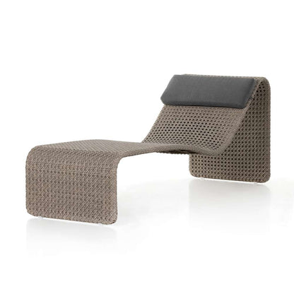 Four Hands - Paige Outdoor Woven Chaise Lounge - Brown - 102432-003 view 1