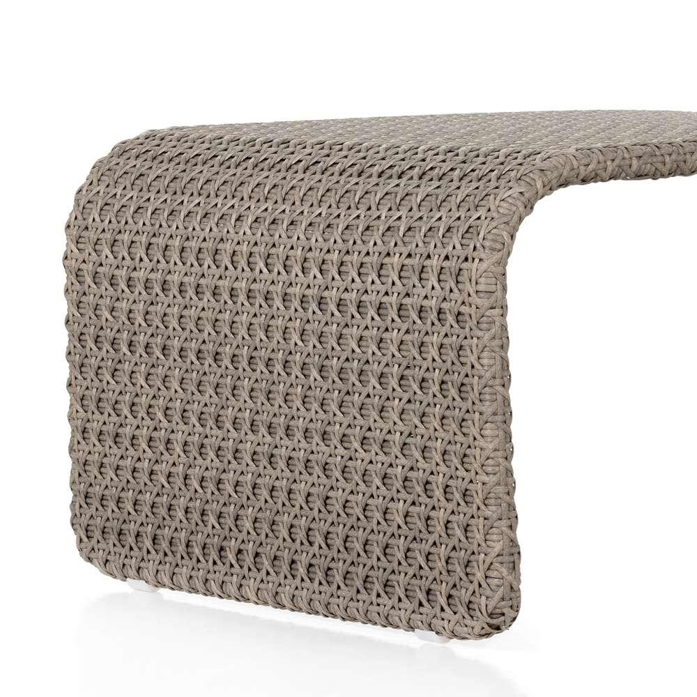 Four Hands - Paige Outdoor Woven Chaise Lounge - Brown - 102432-003 veiw 5
