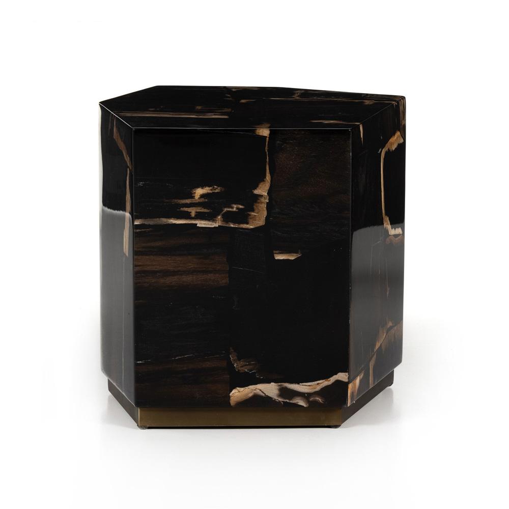 Four Hands - Palu - Shep End Table - Dark Petrified Wood - 226806-001 veiw 2