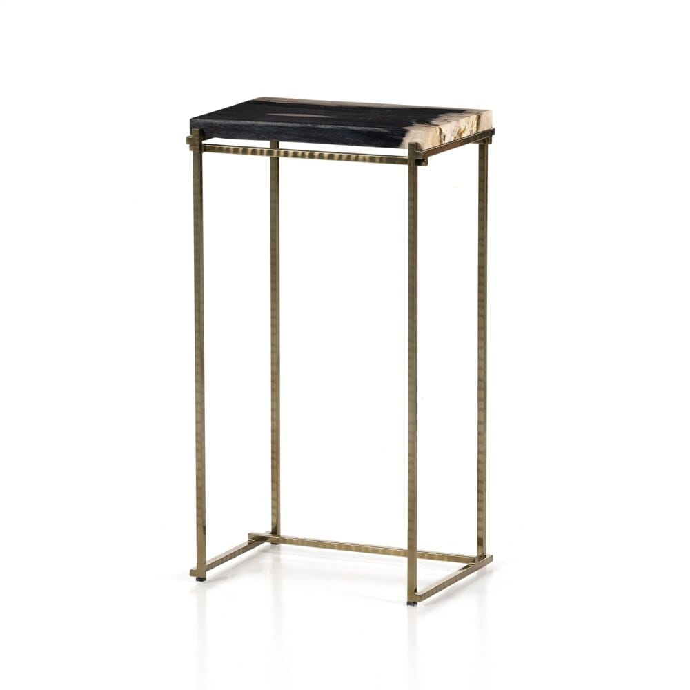 Four Hands - Palu - Tig End Table - Dark Petrified Wood - 227723-001 veiw 1