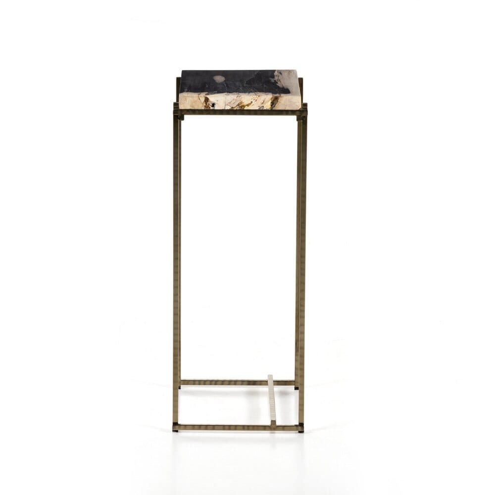 Four Hands - Palu - Tig End Table - Dark Petrified Wood - 227723-001 veiw 3