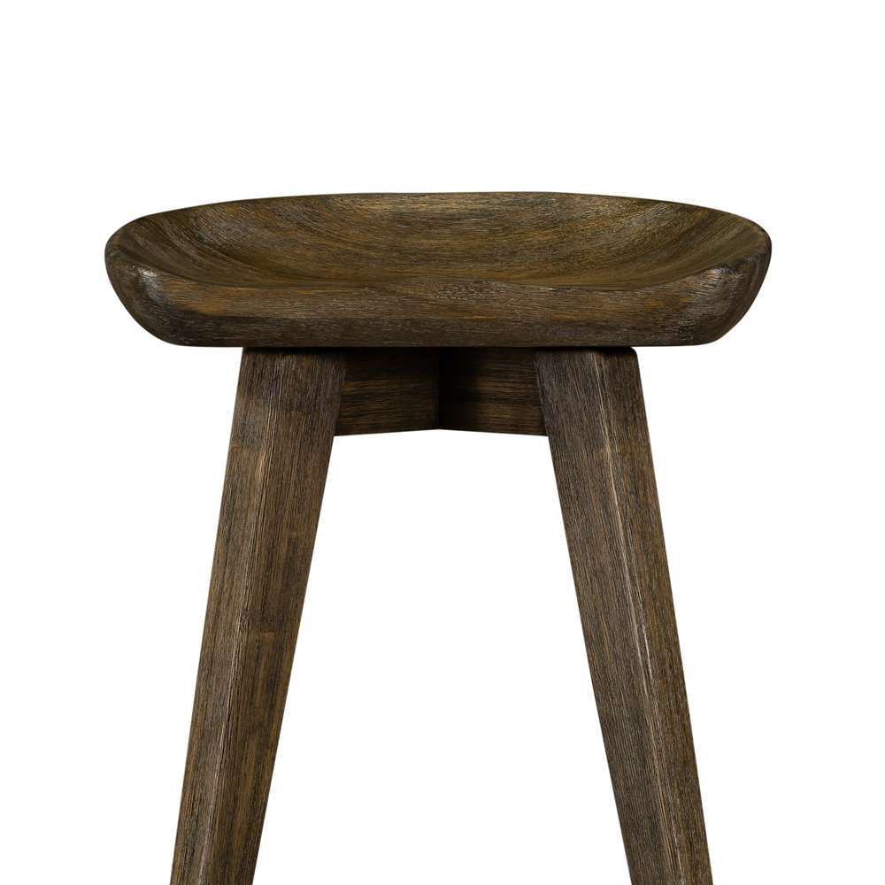Four Hands - Paramore Swivel Stool - Bs Grey - Counter - 107657-008 veiw 4