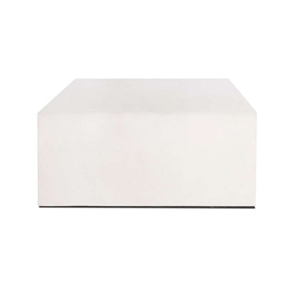 Four Hands - Parish Outdoor Coffee Table - White Concrete - 107703-003 veiw 3