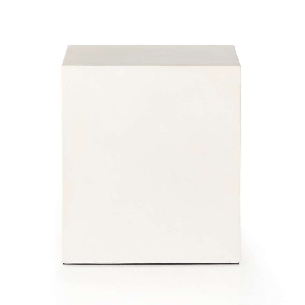 Four Hands - Parish Outdoor End Table - White Concrete - 104574-005 veiw 5