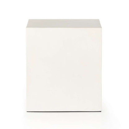 Four Hands - Parish Outdoor End Table - White Concrete - 104574-005 veiw 5