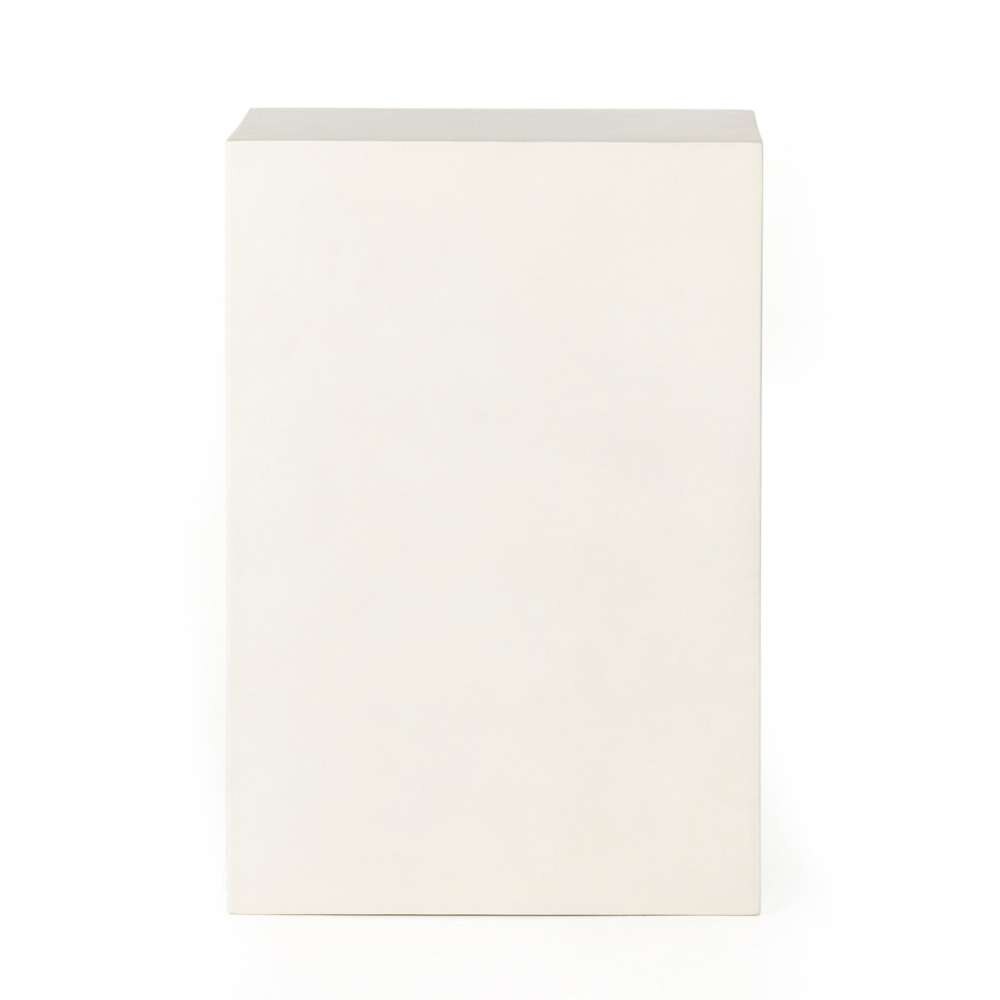 Four Hands - Parish Outdoor End Table - White Concrete - 104574-005 veiw 6